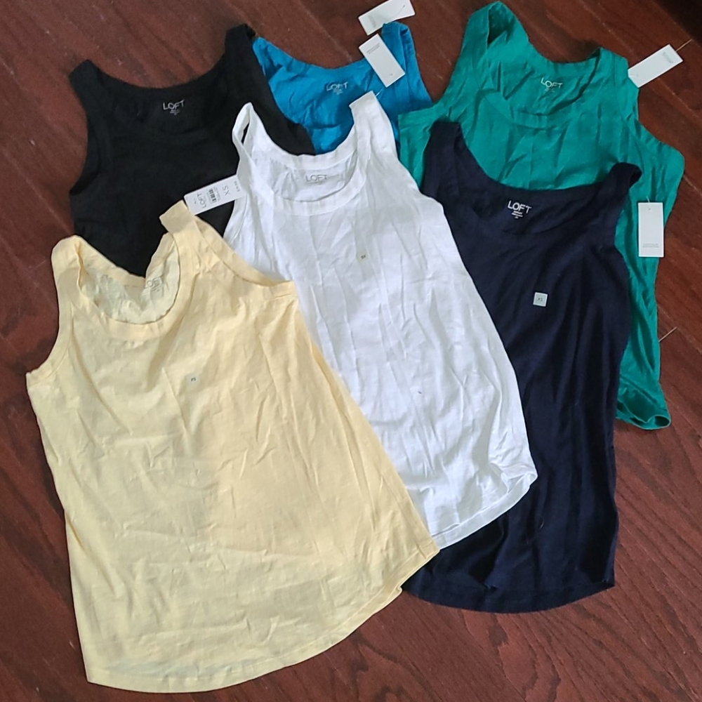 Loft outlet sunwashed tank lot